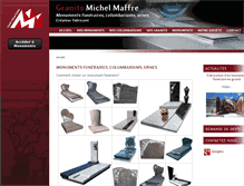 Tablet Screenshot of granitsmaffre.com